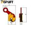 Вертикальный зажим TBK для стальных балок грузоподъемностью 1,5–3 тонны