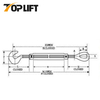 Талреп премиум-класса из нержавеющей стали 316, американский тип, с крючком и проушиной 